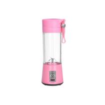 Mini Liquidificador Mixer Juice Usb Rosa