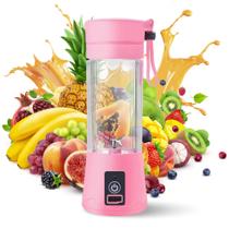 Mini Liquidificador Portátil Colorido USB 380 ml