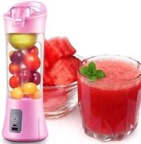 Mini Liquidificador Portátil Eletrico USB - ROSA Mini Liquidificador Portátil Eletrico USB - ROSA