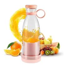 Mini Liquidificador Portatil Garrafinha Suco Vitamina 350Ml