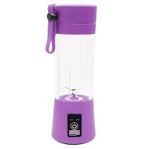 Mini Liquidificador Portatil Juice Cup Recarregavel Usb Roxo