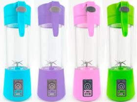 Mini Liquidificador Portátil Misturador Shake Squeeze Juice Cup Recarregável Usb 6 Lâminas Smooth Recarregável - Negócio de gênio