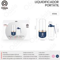 Mini Liquidificador Portátil Recarregável OIH-2500