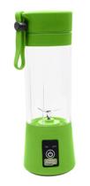 Mini Liquidificador Portátil Shake Juice Cup +Cabo Usb Verde