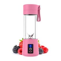Mini Liquidificador Portátil USB 320ml 6 Lâminas
