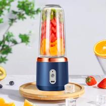 Mini Liquidificador Portátil Usb 400ml Potente Para Frutas