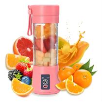 Mini Liquidificador Portátil Usb 6 Lâminas Batedor Shake Copo Mixer Recarregável Fruta Suco Vitamina