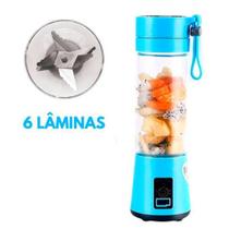 Mini Liquidificador Shake Vitaminas Usb Portátil Academia