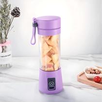 Mini Liquidificador Shakeira Portatil Mixer Usb 380ml Fratelli Cor:Verde