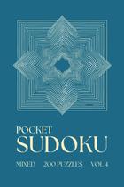 Mini livro de Sudoku com níveis mistos, 200 Mini livro de Sudoku com níveis mistos, 200