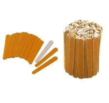 Mini lixa de unha parda c/100 und