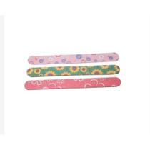 Mini Lixa Para Unhas (Colorida e Estampada) - 100 unidades