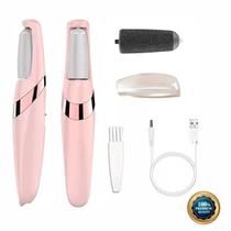 Mini Lixa Raspador de Pé Raspador de Calcanhar para os Pés Remoção de Calos Lixador Pedicure Elétrica Regarregável