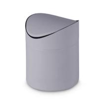 Mini Lixeira de Bancada Premium Matte Slim Cozinha Escritórios Clim 12x12x16cm Mini Lixeira de Bancada Premium Matte Slim Cozinha Escritórios Clim 12x12x16cm