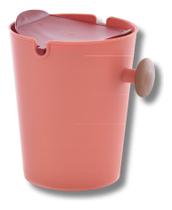 Mini Lixeira De Pia Basculante Plastico Resistente 1.5 Litro