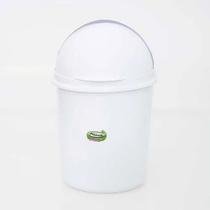 Mini Lixeira Retrátil Pequena Pia/Mesa Branca 1,4L Plasvale Mini Lixeira Retrátil Pequena Pia/Mesa Branca 1,4L Plasvale