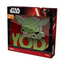 Mini Luminária 3D Light Fx Yoda - Star Wars