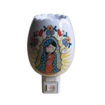 Mini Luminária Abajur De Tomada 2 Estágios Difusor Bivolt