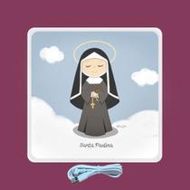 Mini Luminária Box Santa Paulina USB Mini Luminária Box Santa Paulina USB