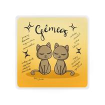 Mini Luminária Box Signos Gêmeos USB