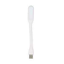 Mini Luminária com Lâmpada Led USB Portátil Flexível Branco - DualComp