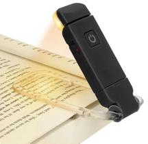 Mini Luminária De Leitura Livro Recarregável USB Flexível Clipe Marcador De Livro Escritório Lâmpada De Mesa Economia De Energia