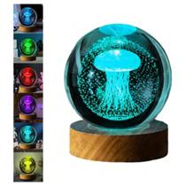 Mini Luminária de Mesa Globo LED Mini Luminária de Mesa Globo LED