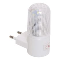 Mini Luminária De Tomada Mini Abajur Luz Emergência Bivolt