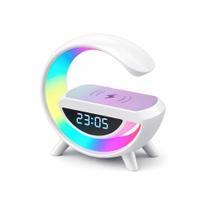 Mini Luminária G com Despertador e Tecnologia LED