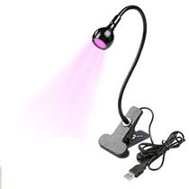 Mini Luminária Lanterna Cabine Movel Clipe Mesa Seca Gel Led