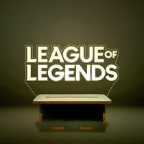 Mini Luminária League of Legends