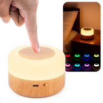 Mini Luminária Led Abajur De Mesa P/ mesa de cabeceira Moderna RGB Mini Luminária Led Abajur De Mesa P/ mesa de cabeceira Moderna RGB