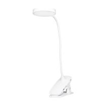 Mini Luminária LED de Mesa C/ Presilha Lâmpada Leitura