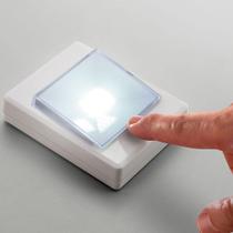 Mini Luminaria Led Elgin Button 3w 6500k Branca - 48ledbot0000