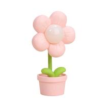 Mini Luminária LED Flor - Abajur de Mesa para Quarto Infantil