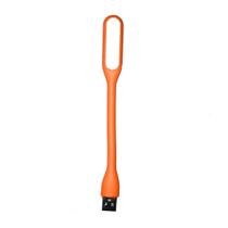 Mini Luminária Luz Lampada Led Abajur Notebook Usb Flexível Laranja - 1 Unid. Mini Luminária Luz Lampada Led Abajur Notebook Usb Flexível Laranja - 1 Unid.