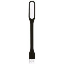 Mini Luminária Luz Lampada Led Abajur Notebook Usb Flexível Preto - 1 Unid.