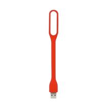 Mini Luminária Luz Lampada Led Abajur Notebook Usb Flexível Vermelho - 1 Unid. - Green Lantern