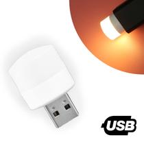 Mini Luminária Luz Lâmpada LED - Abajur, USB, Notebook
