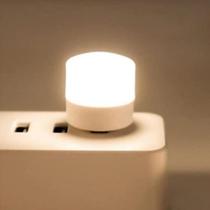 Mini Luminária Luz Lâmpada Led Abajur Usb Notebook LUZ AMARELA