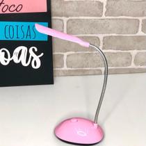 Mini Luminária Portátil De Mesa Ajustavél Para Leitura 360