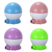 Mini Luminária Projetor Com Tampa Estrela Sonho 360º Galaxy