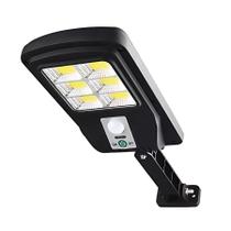 Mini Luminária Solar Poste Rua Parede Refletor Sensor 48 Cob
