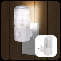 Mini Luminária Tomada Abajur Led Noturna Bivolt Mini Luz