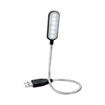 Mini Luminária USB LED Portátil - 6 LEDs Flexíveis para Leitura