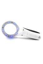 Mini Lupa 60mm LED - 8 Negra +1 Branco -