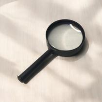 Mini Lupa Preta de Aumento Tokyo Design 50cm x11cm Amplia x3 Mini Lupa Preta de Aumento Tokyo Design 50cm x11cm Amplia x3