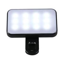 Mini Luz De Preenchimento Para Selfie Com Brilho Ajustável, Recarregável, 3 Modos, Clipe Portátil