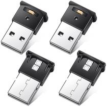 Mini luz LED USB Frienda de 4 peças, iluminação interior LED RGB para carro, luz ambiente LED USB inteligente DC 5V, luz de teclado para laptop, decoração de escritório doméstico, luminária noturna, brilho ajustável, 8 cores
