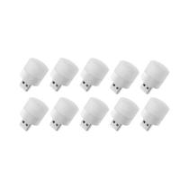 Mini Luz Noturna LED USB Lâmpada Plug USB Proteção Ocular Luz De Leitura Carregador Portátil